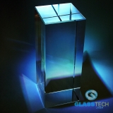 Glass block 100 x 100 x 250 mm 