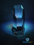 glass trophy-6 edges - L