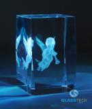3D Angel Baby-glass block 50x50x80 mm