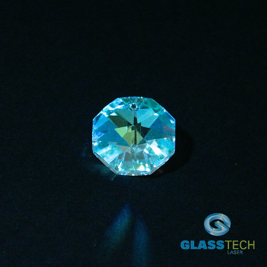 Feng-Shui crystal star 14 mm, one pinhole 