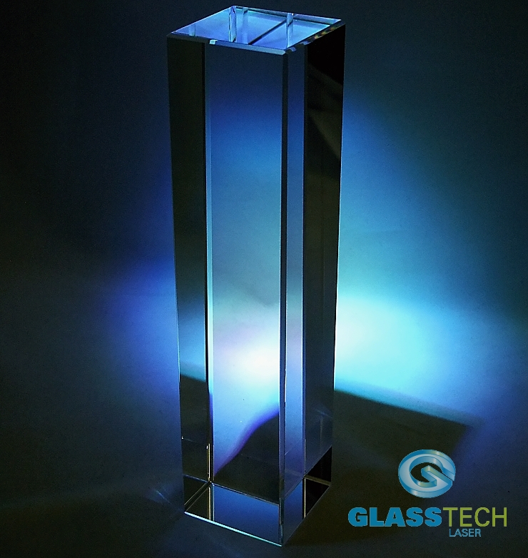 Glass block 60 x 60 x 250 mm