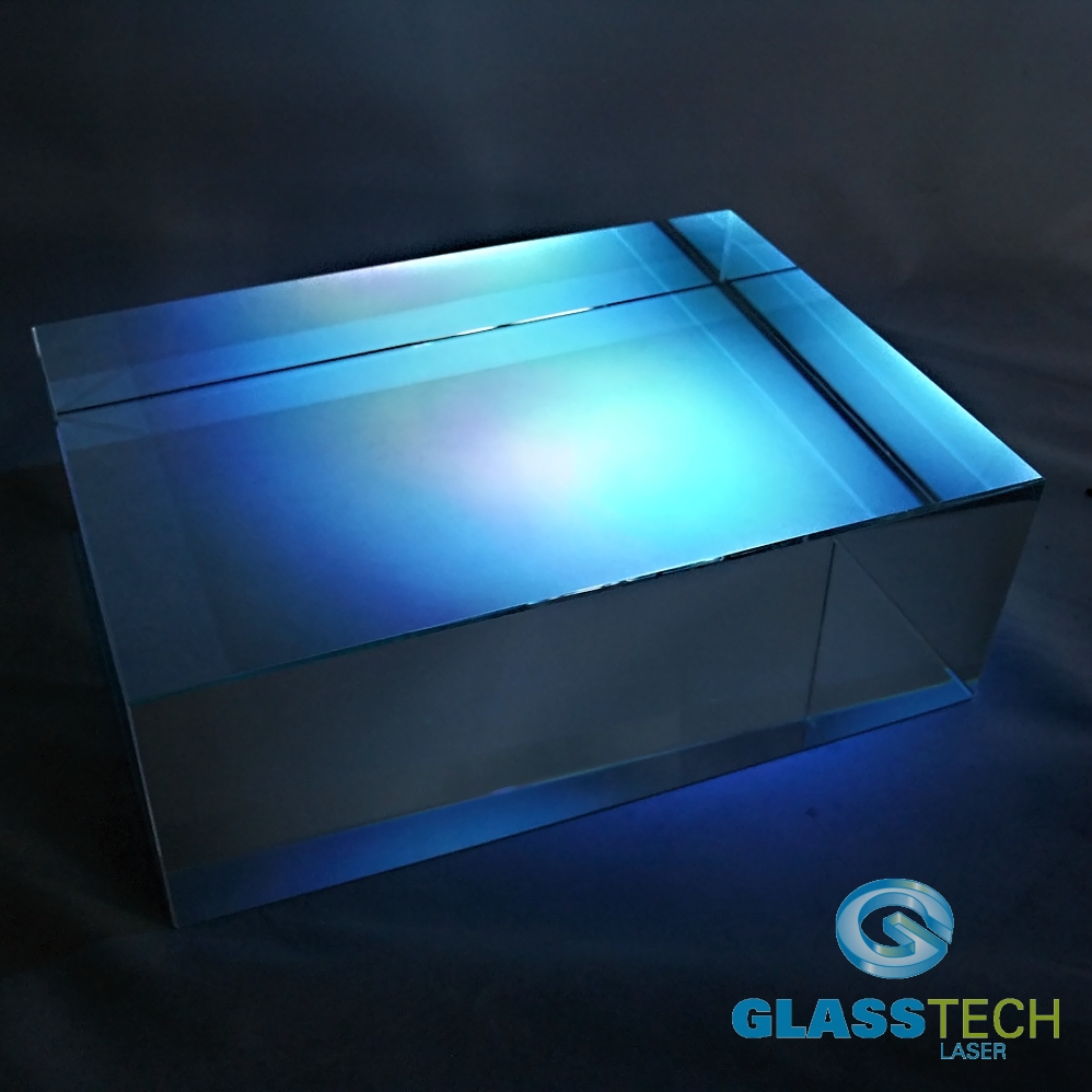 Glass block 210 x 295 x 100 mm 