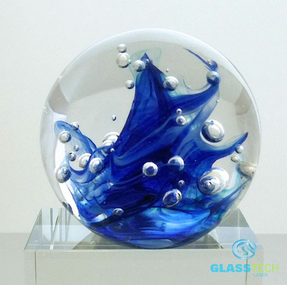 Paperweight Sea wave 70 mm