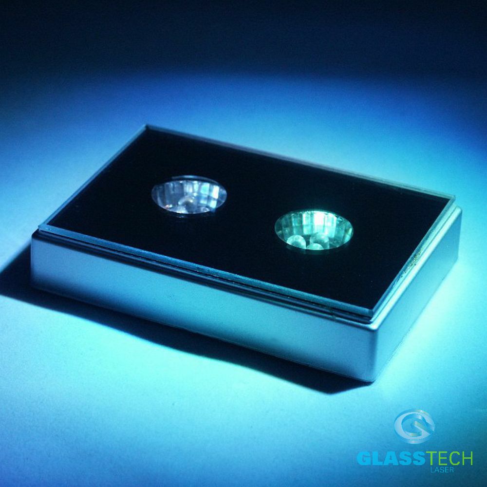 LED stand for glass blocks