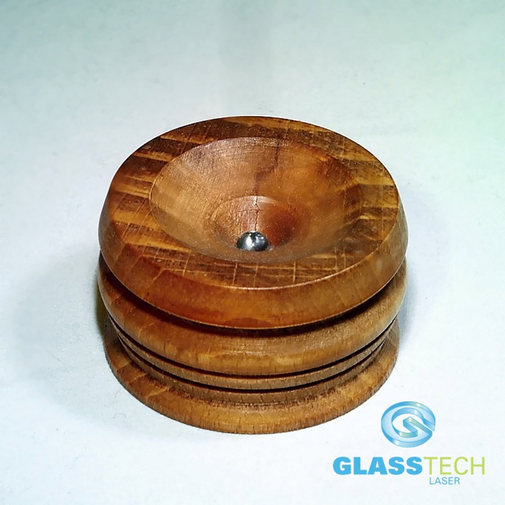 LED stand wood 43 mm, for balls 40-150 mm