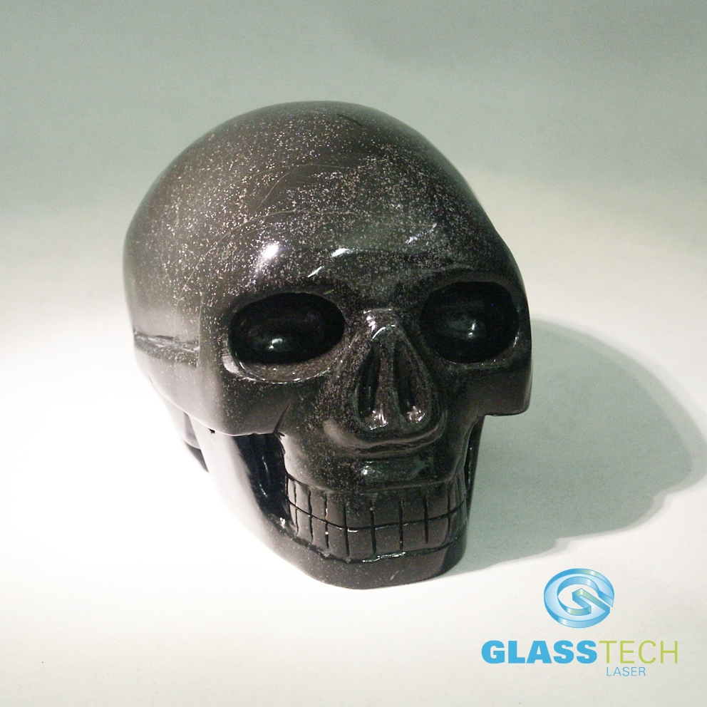 Skull Precious stone 110x80 mm