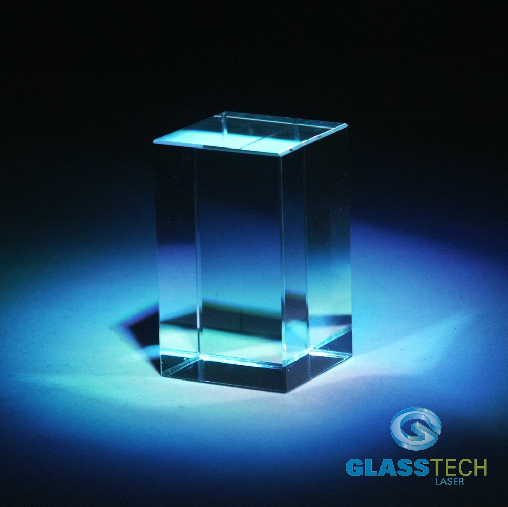 Glass block 30 x 30 x 50 mm